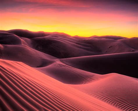 Sunrise at the Sand Dunes by spselfr on deviantART