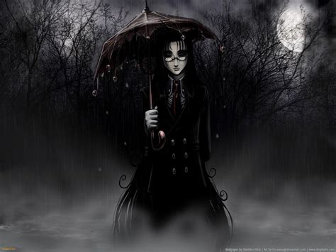 Anime Rain Gothic Wallpaper HD 1651 #3147 Wallpaper | High Resolution ...