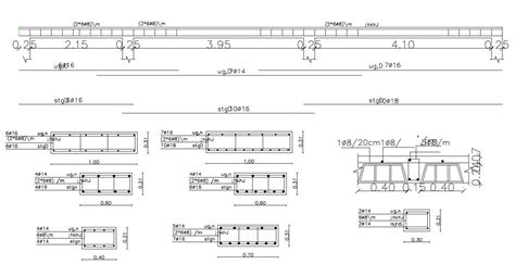 Beam Section Drawing