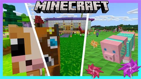 Cutest Minecraft Bedrock Edition Texture Packs! - YouTube