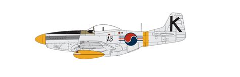 Airfix A02047A 1:72 North American F-51D Mustang - Hobby Bounties