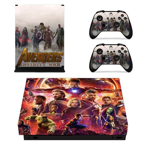 Avengers Infinity War Xbox One X Skin Sticker Decal - ConsoleSkins.co