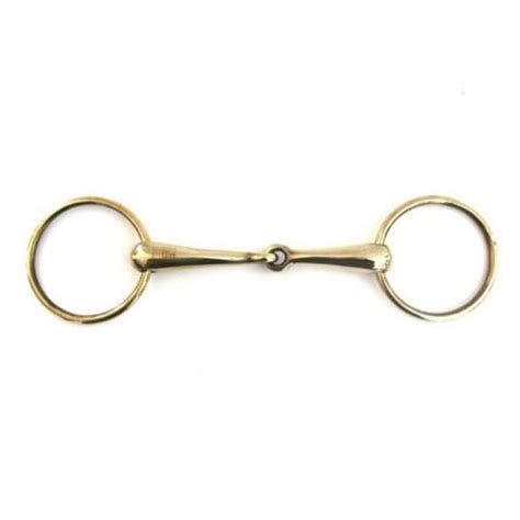 Be the first to review “Gold Brass Loose Ring Snaffle Bit” Cancel reply