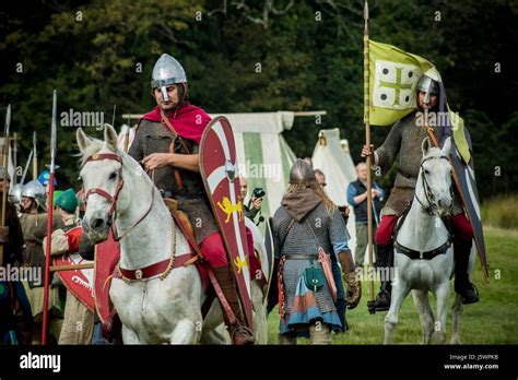 Battle of Hastings historic annual re-enactment in East Sussex, UK Stock Photo - Alamy