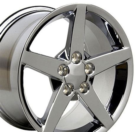 Corvette Wheels - CV06B C6 Wheels - Chrome Corvette Rims