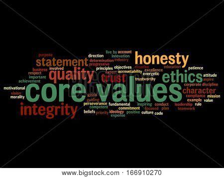 Conceptual Core Values Image & Photo (Free Trial) | Bigstock