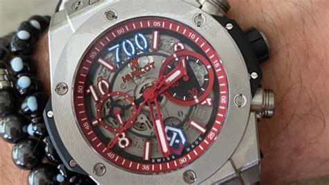 Alex Ovechkin shows off Hublot watch Capitals gifted him after scoring ...