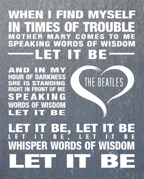 The Beatles When I'm 64 Art Print Music Song Lyrics - Etsy