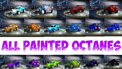 painted octane – Rocket League Mods