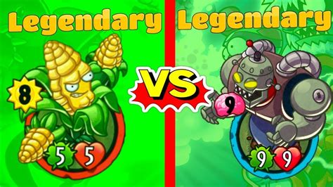 PVZ HEROES Battles Plants vs Zombies Heroes Legendary Cards - YouTube