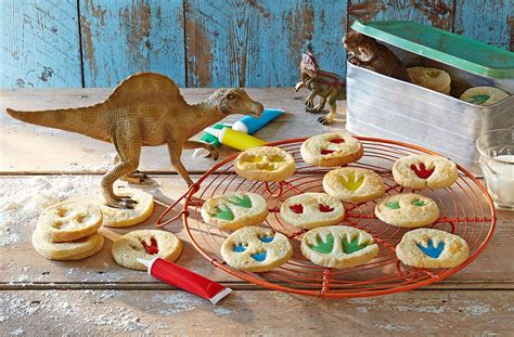 Dinosaur biscuits | Tesco Real Food | Recipe | Baking with kids ...