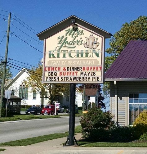 Mrs. Yoder's Kitchen. Millersburg, Ohio. | Millersburg ohio, Amish country, Vacation destinations