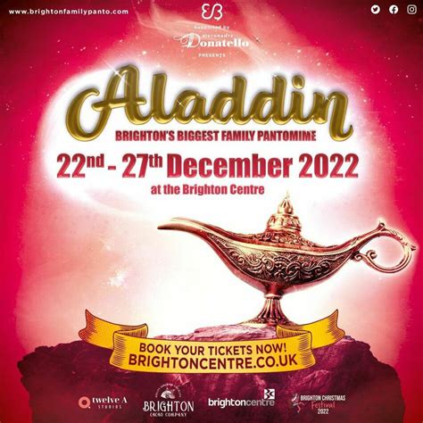 Aladdin - Christmas panto at the Brighton Centre 2022, Thursday, 22 Dec 2022 - The Brighton ...