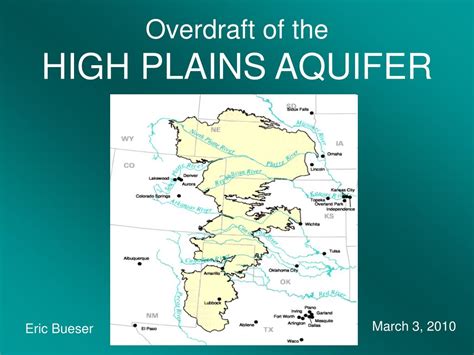 PPT - Overdraft of the HIGH PLAINS AQUIFER PowerPoint Presentation, free download - ID:3532038