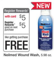 Walgreens: FREE NeilMed Wound Wash - All Natural Savings