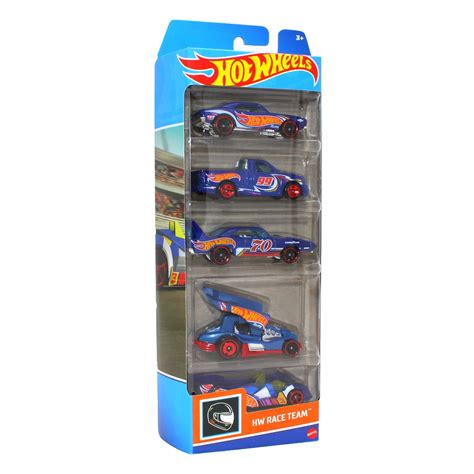 Hot Wheels 5 Pack, HW Race Team - Walmart.com