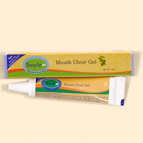 Smyle Ayurvedic Mouth Ulcer Gel – Smyle