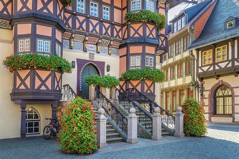 GERMANY Wernigerode Town Hall Photograph by Melanie Viola | Fine Art ...