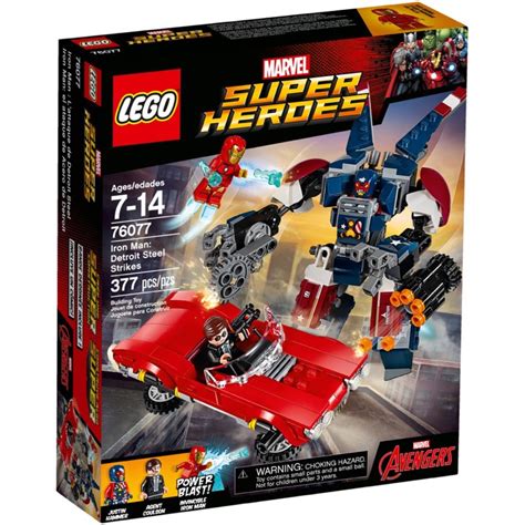 LEGO Super Heroes Sets: Marvel 76077 Iron Man: Detroit Steel Strikes NEW