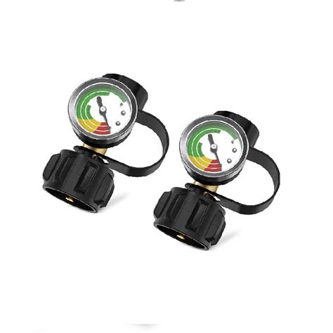 Buy BouPower 2PCS Propane Tank Gauge Level Indicator Leak Detector Pressure Meter Gauge for 5 to ...