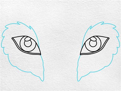 How to Draw Wolf Eyes - HelloArtsy