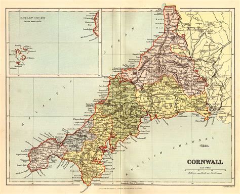 Historical description of Cornwall, England