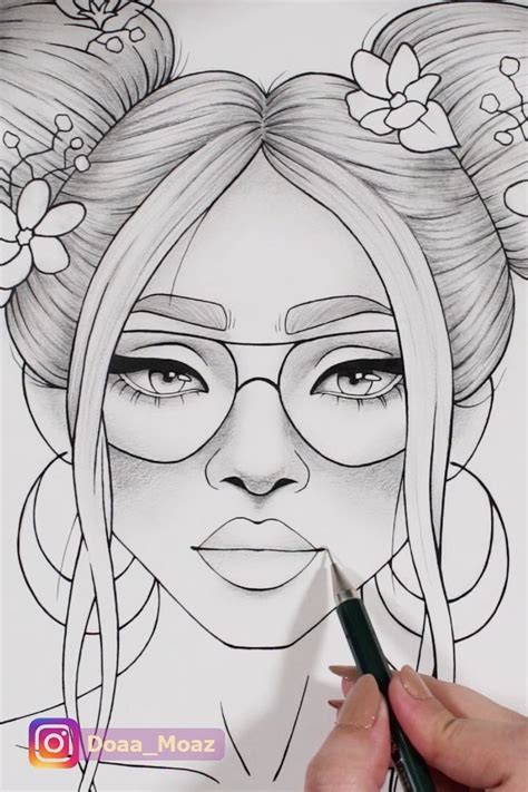 Simple best aesthetic drawing Style | Outline drawings, Art drawings, Drawings