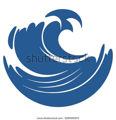 Wave Simple Minimal Logocreative Sea Ocean Stock Vector (Royalty Free) 2289040955 | Shutterstock