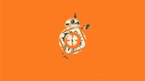 BB-8 Star Wars Wallpaper, HD Minimalist 4K Wallpapers, Images and Background - Wallpapers Den