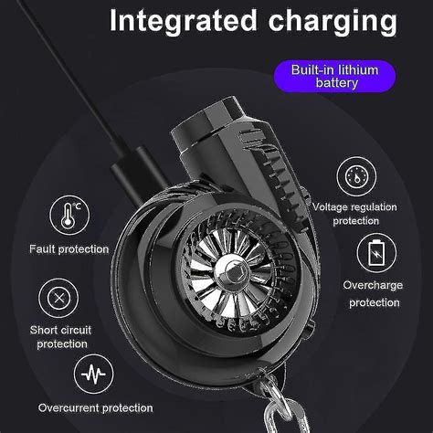 Mini Turbo Turbocharger Keychain Usb Rechargeable Led Flashlight ...