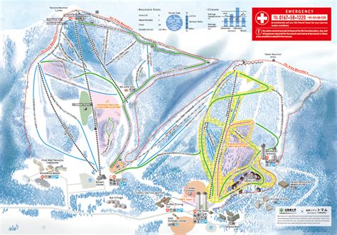 Mountain map｜Hoshino Resorts Tomamu