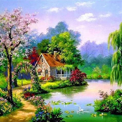 Landscape & Nature Diamond Paintings Art