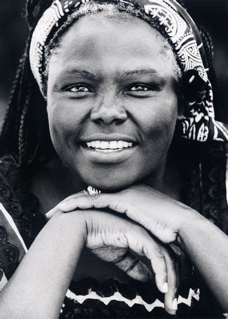 Wangari Maathai (1940-2011) Kenyan tree-planting activist and nobel ...