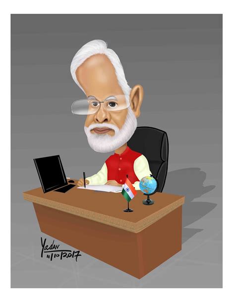 caricaturecartoon: narendra modi caricature. Prime minister caricature