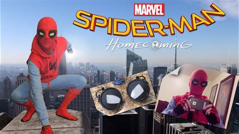 Spider-Man Homecoming DIY Homemade Suit - YouTube