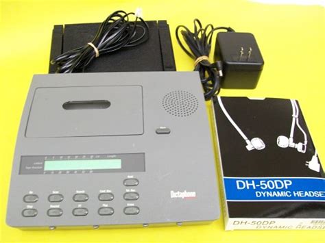 Dictaphone 2750 Cassette Transcriber Machine With Pedal - VOXEAGLE EQUIPMENT