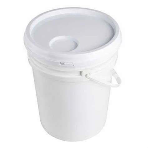 White Lubricant Oil Plastic Bucket, Capacity: 5 - 25 Litre at Rs 50 in Amritsar