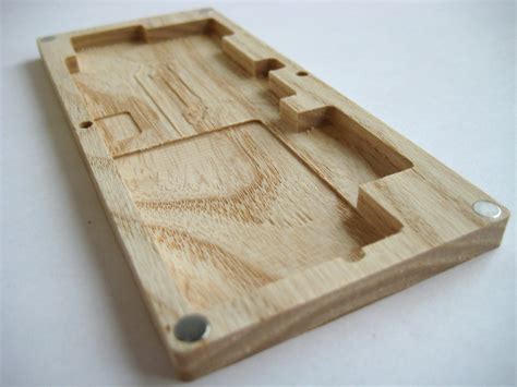 Solid wood enclosure | Milled on a CNC machine (Shopbot Desk… | David Mellis | Flickr