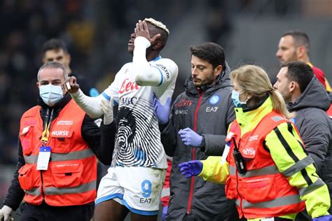 Napoli striker Victor Osimhen’s eye ‘came out of its SOCKET’ and needed ...