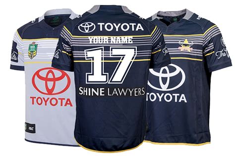 Personalised North Queensland Cowboys Jerseys - NRL Jerseys