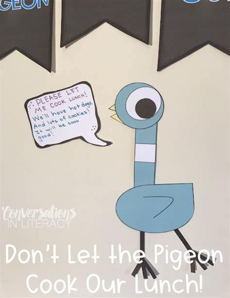 Pigeon Activities and Craft | Picture book activities, Mo willems author study, Activities