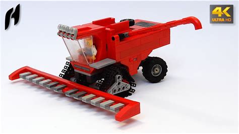 Tracked Combine Harvester (MOC - 4K) Combine Harvester, Lego Building ...