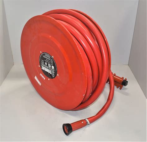 Reel, Hose Swing-Out complete with Red Semi-Rigid Fire Hose 1" x 100ft. - IRP Fire & Safety Ltd.