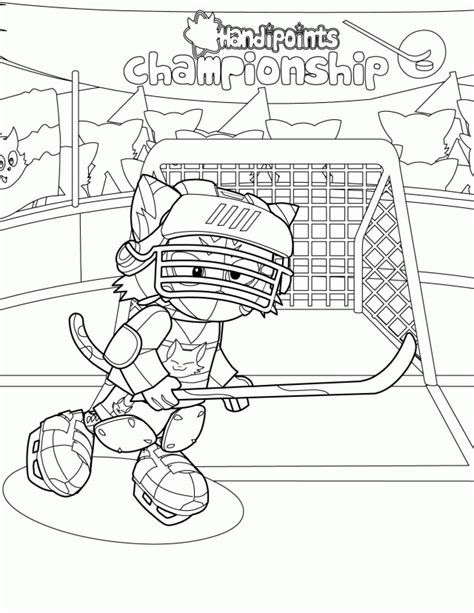 Nhl Mascots Coloring Pages Nordy Coloring Pages