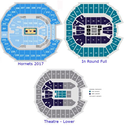 Seating Chart | Spectrum Center | Charlotte, North Carolina