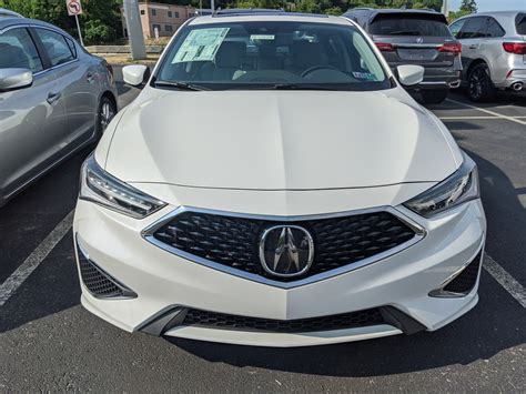 New 2020 Acura ILX with Premium Package in Platinum White Pearl | Greensburg, PA | #A02828