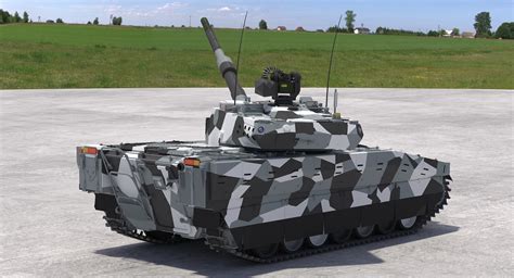 Cv90 120-t light tank 3D model - TurboSquid 1167618