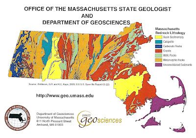 Viridian's Postcard Blog: Massachusetts geology