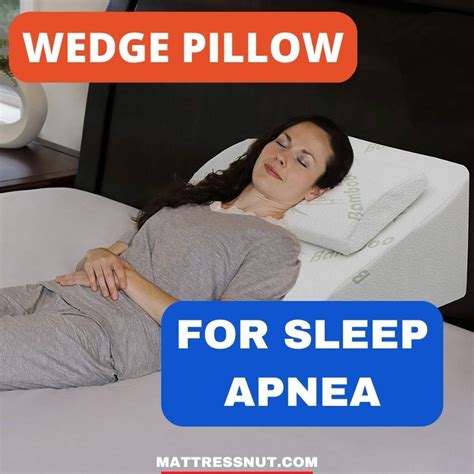 Wedge Pillow for Sleep Apnea, 4 best options for this disorder