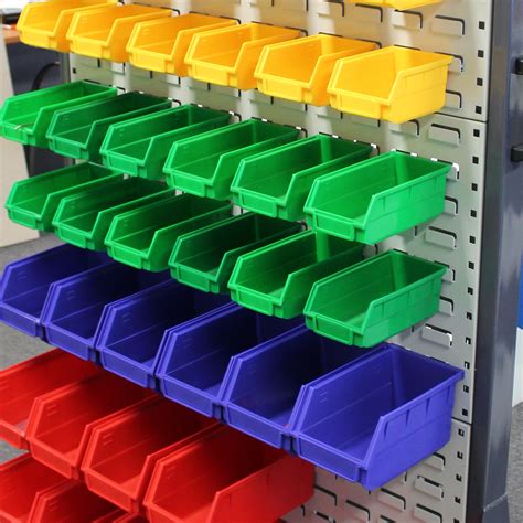 Parts Bin: Colour Coded Plastic Parts Bin Available In Multiple Sizes